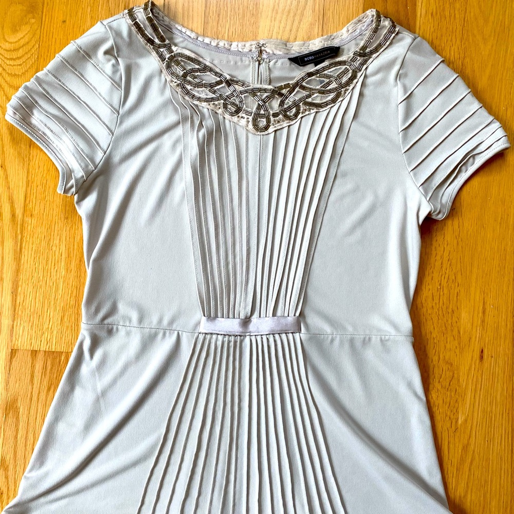 BCBG Maxazria beaded top